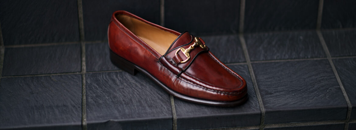 ENZO BONAFE “ART.2695V/C” Horse Bit Loafer CORDOVAN No.8 – 正規