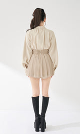 ドッキングコルセットプリーツミニワンピース – Darich (ダーリッチ)