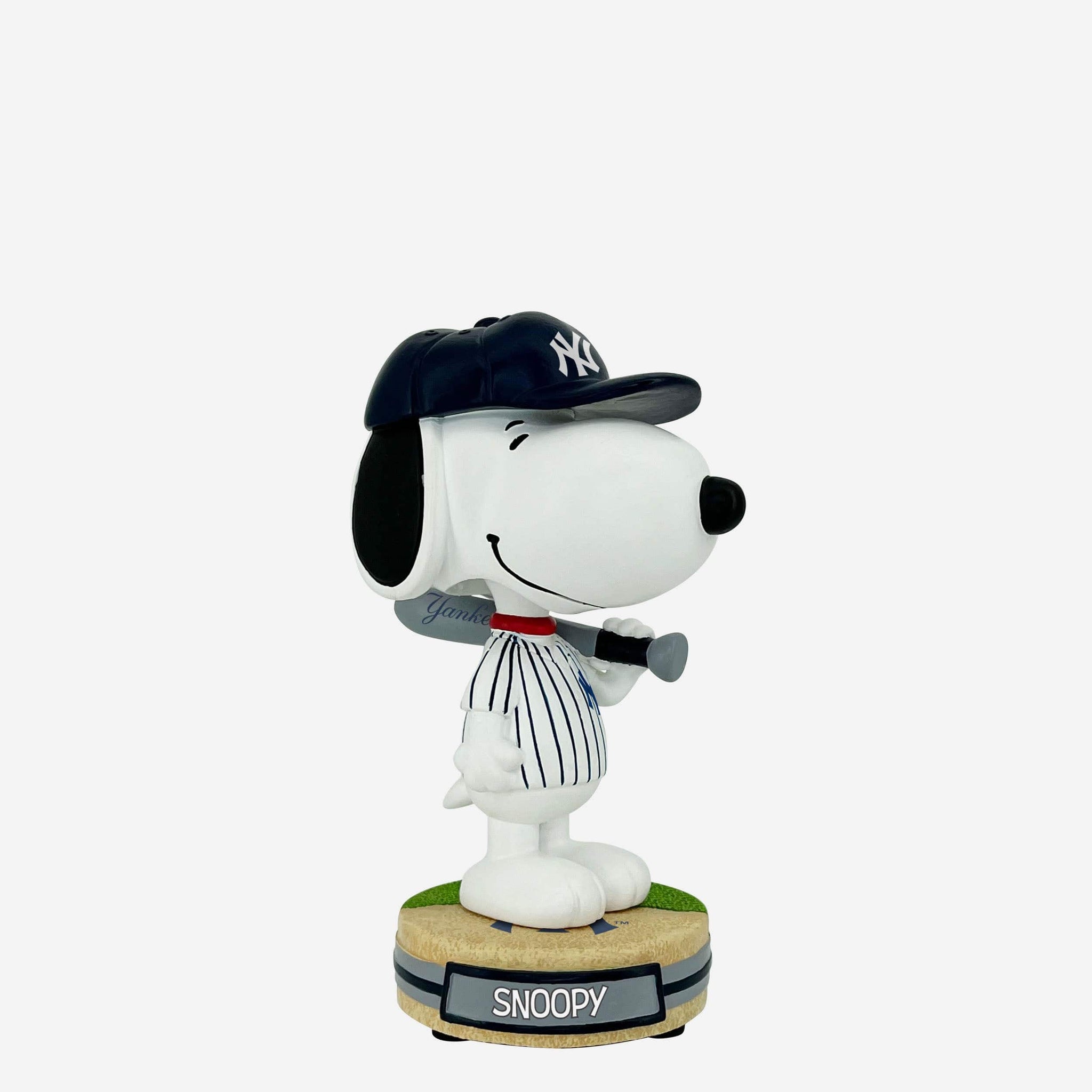 New York Yankees Snoopy Peanuts Mini Bighead Bobblehead FOCO