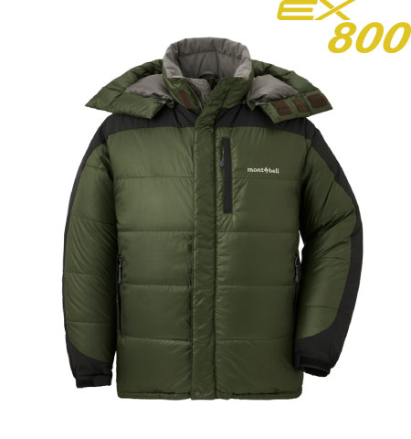 最高品質「EXダウン」で暖かく、快適に｜モンベル