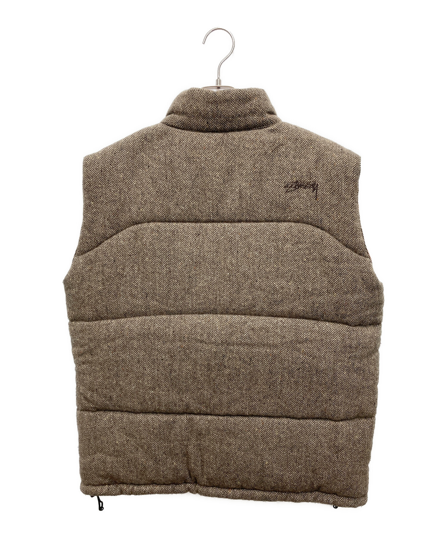 中古・古着通販】stussy (ステューシー) リバーシブルダウンベスト