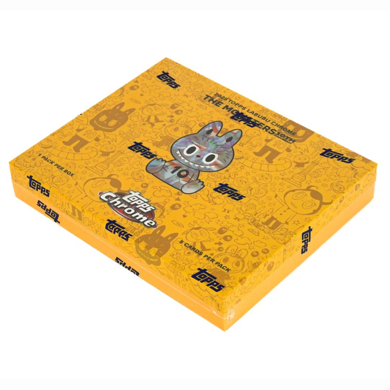 2025 Topps Chrome Labubu 10th Anniversary Hobby Box