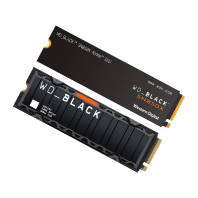 WD BLACK SN850X 1TB 2TB 4TB NVMe SSD M.2 2280 Internal Gaming
