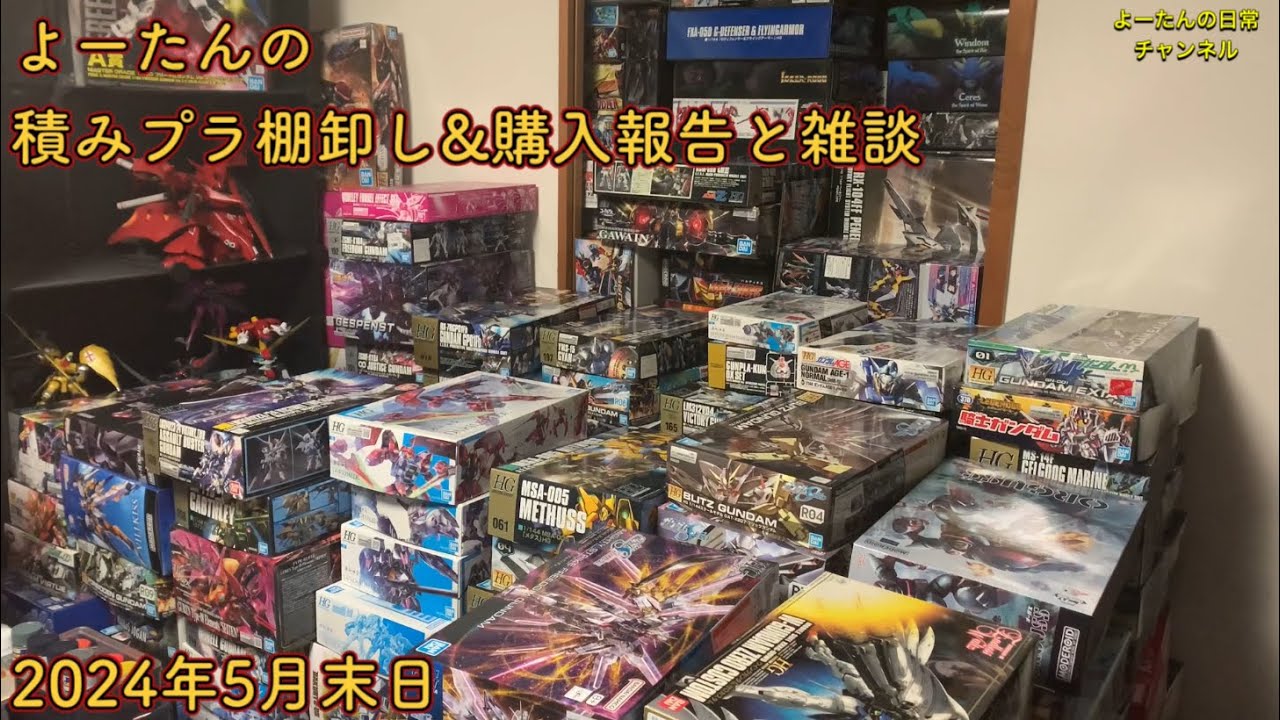 積みプラ】2024年5月の棚卸し&購入報告と雑談 - YouTube