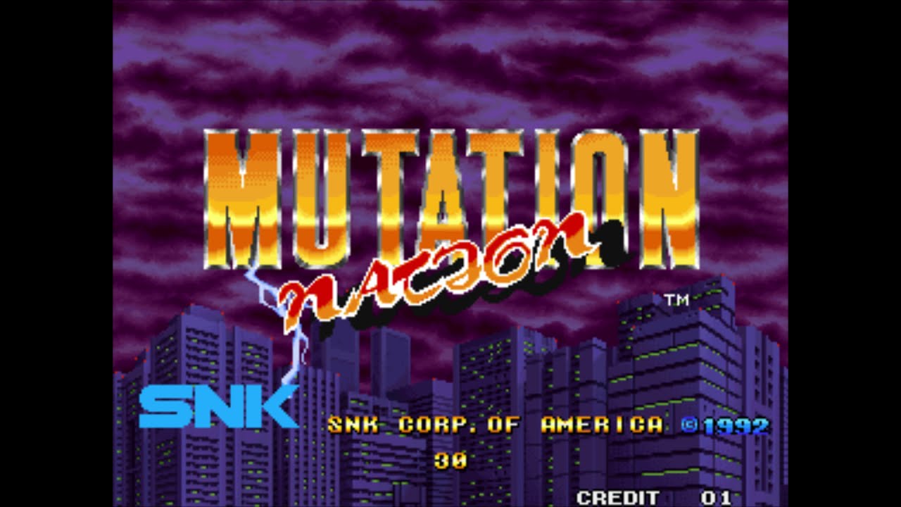 ミューテイション・ネイション Mutation Nation [SNK - Neo Geo