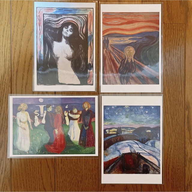 エドヴァルド・ムンク ポストカード ムンク展 叫び マドンナの通販 by