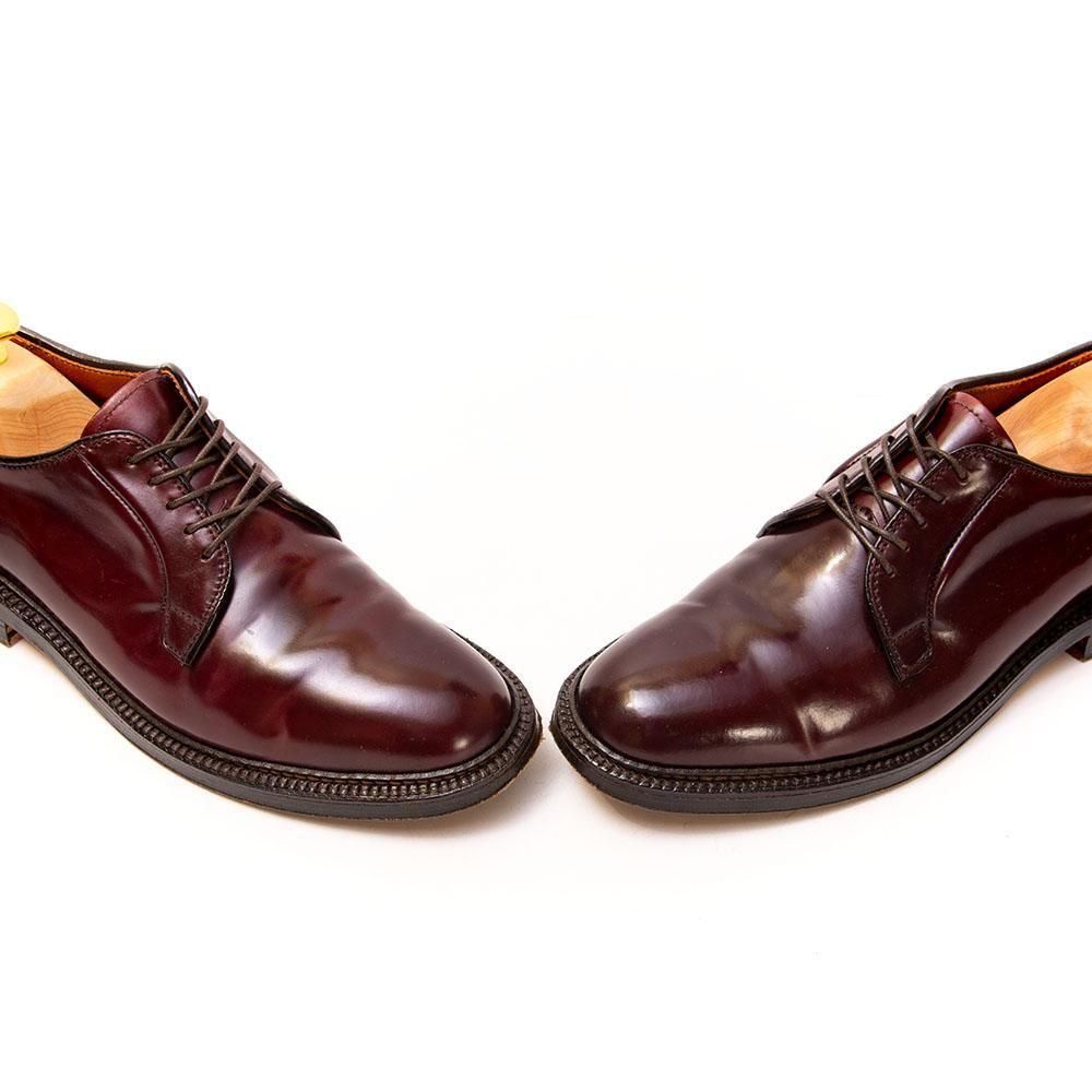 オールデン 990 プレーントゥ バーガンディ コードバン サイズ6D