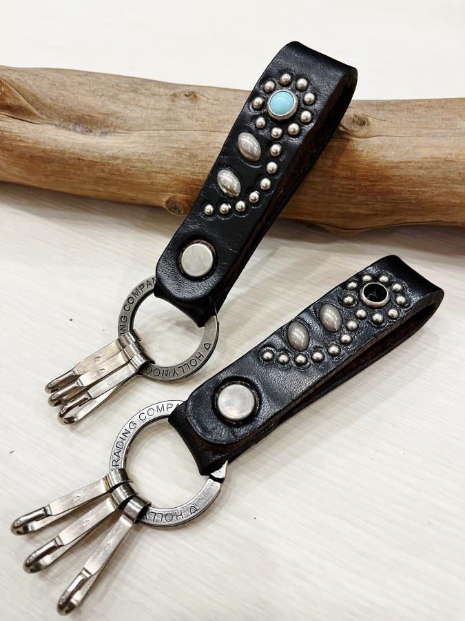 HTCキーホルダー #32 ターコイズ HTC N & J Ring Key Holder #32