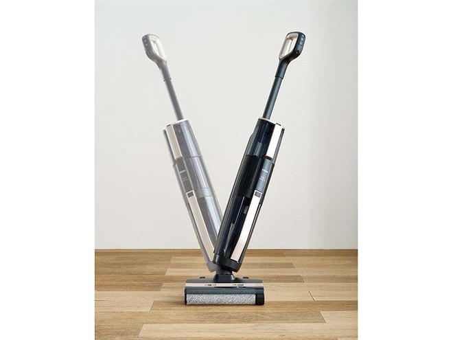 ハイアール、水拭き/乾拭き/吸引に対応した床拭き掃除機「MIZUKI」を