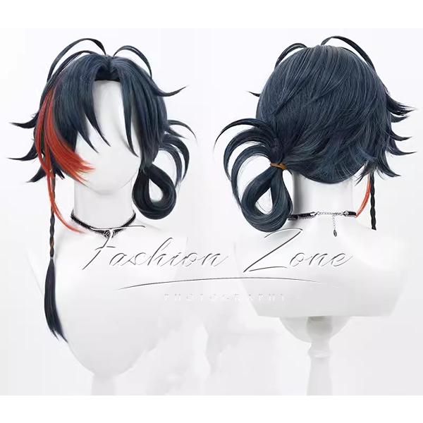 送料無料◇にじさんじ 風 3SKM 魁星 Kaisei コスプレ衣装 ウィッグ