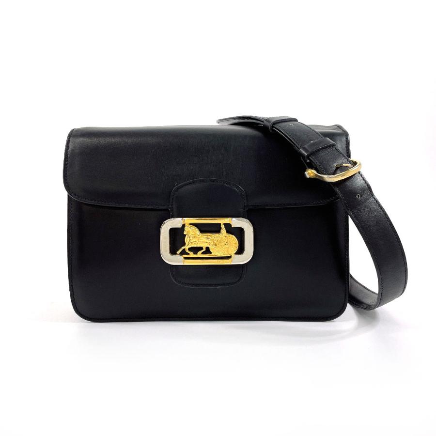 CELINE（セリーヌ） ショルダーバッグ 馬車金具 オールドセリーヌ