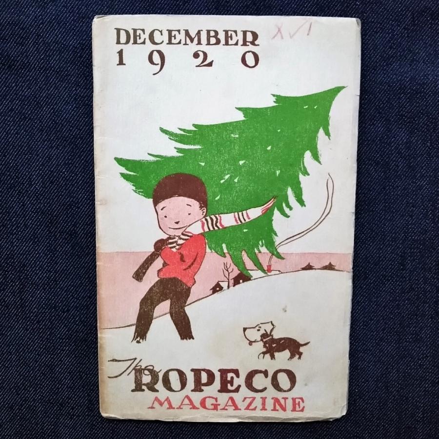 100年前 アメリカ雑誌 ボーイスカウト・キャンプ 1920年 The Ropeco