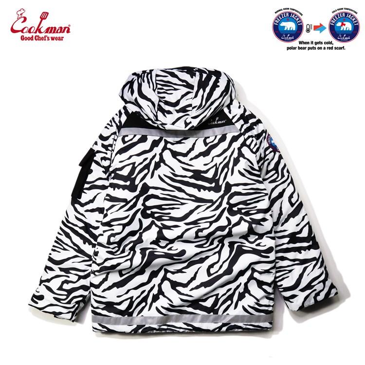 COOKMAN（クックマン） フリーザージャケット Freezer Jacket Zebra