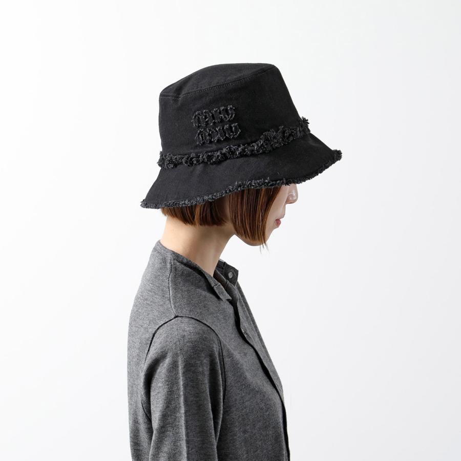 miu miu（ミュウミュウ） バケットハット 5HC196 2CL4 レディース