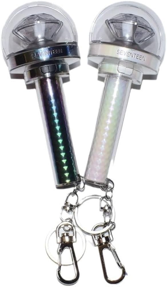Amazon.com: HABETI Seventeen Lightstick Keychain Kpop Merch
