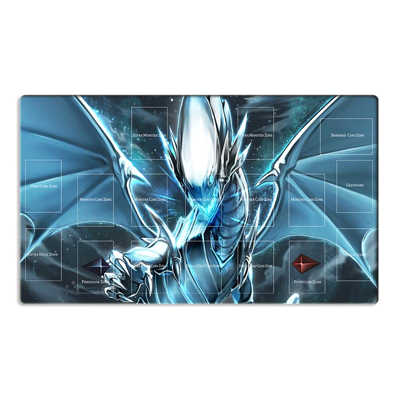 Amazon | Mlikemat プレイマット ブルーアイズ ホワイトドラゴン OCG