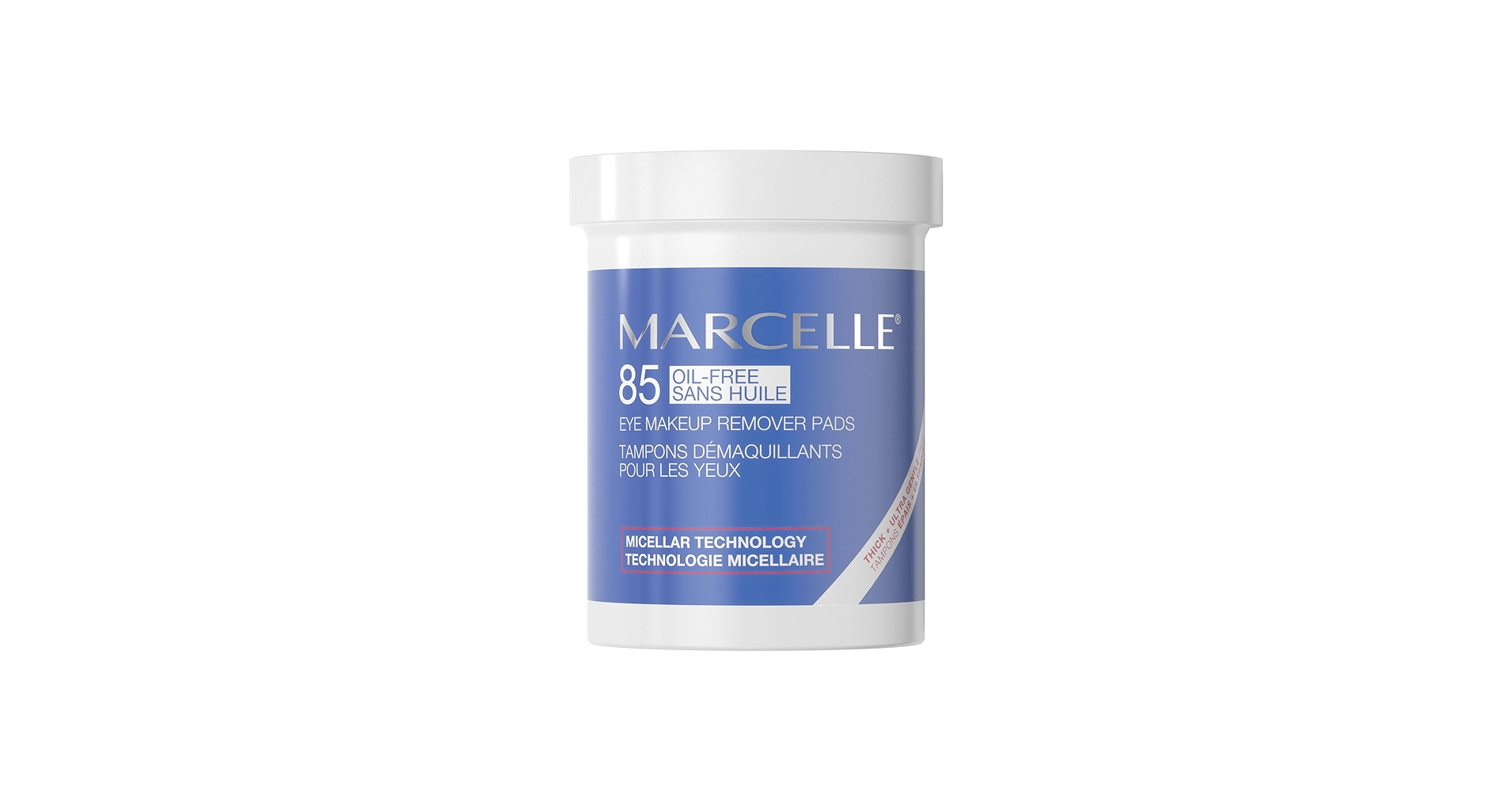 Amazon.com : Marcelle Oil-Free Eye Make-Up Remover Pads, Sensitive