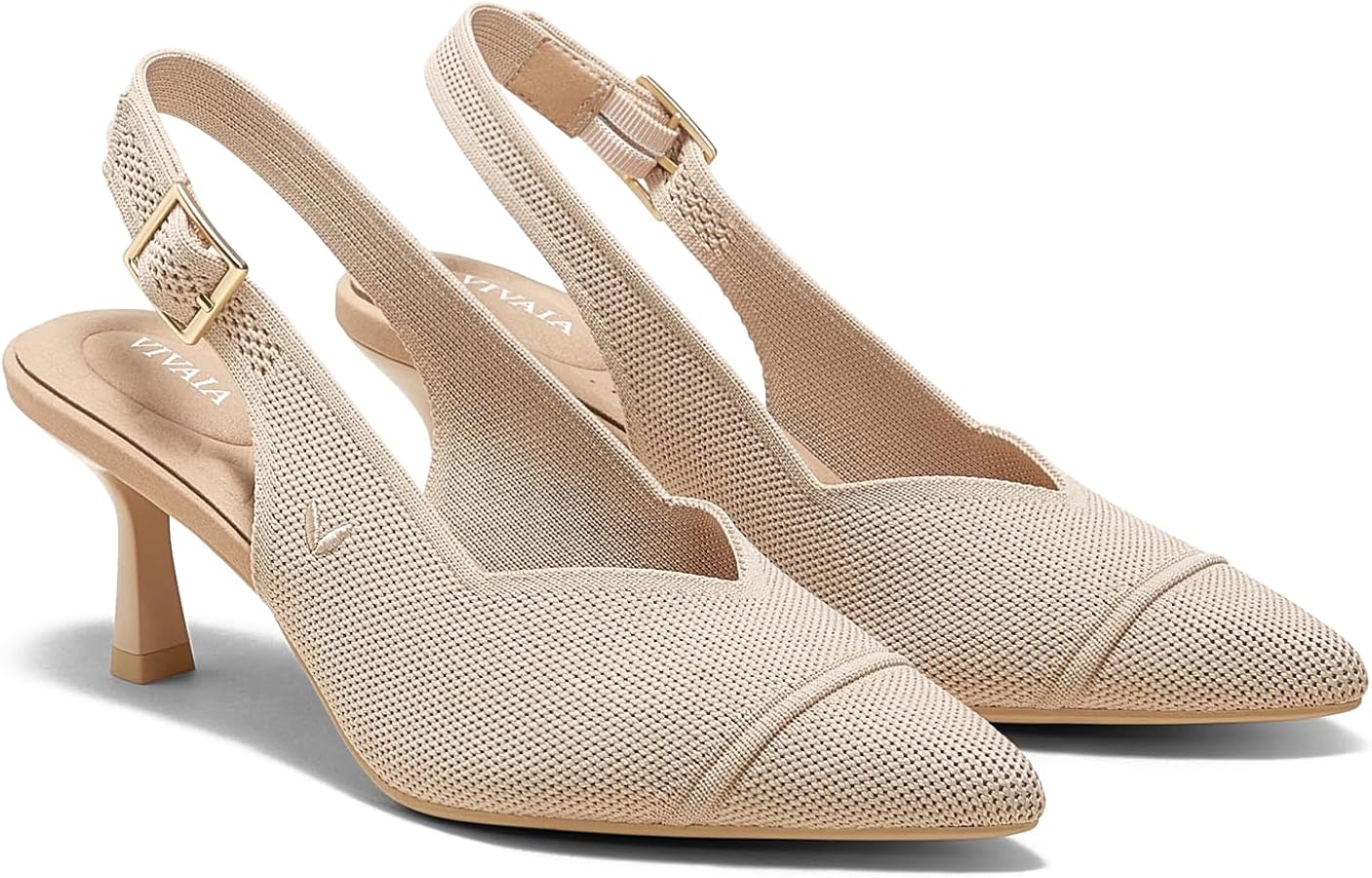 Amazon.com | VIVAIA Addison Pointed-Toe Slingback Sandals For