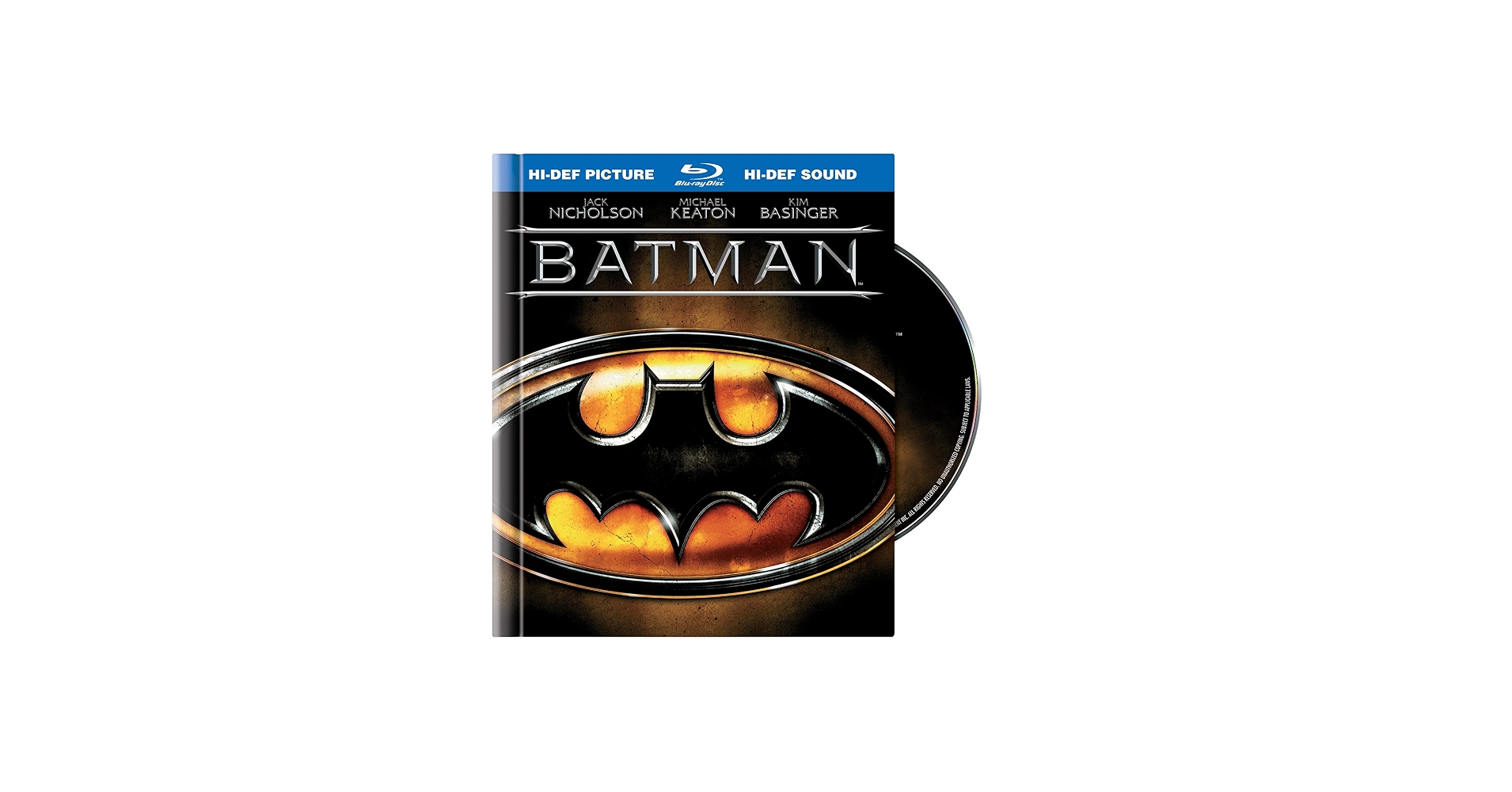 Amazon.com: Batman: 20th Anniversary (BD) (Blu-Ray Book) : Michael