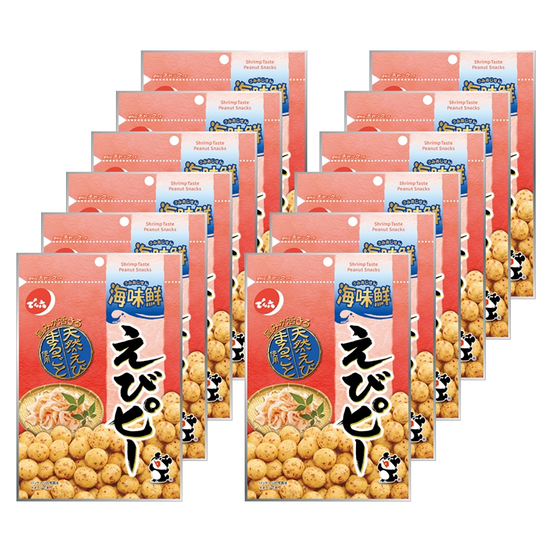 68g えびピー | 豆菓子 | でん六 オンラインショップ【公式】