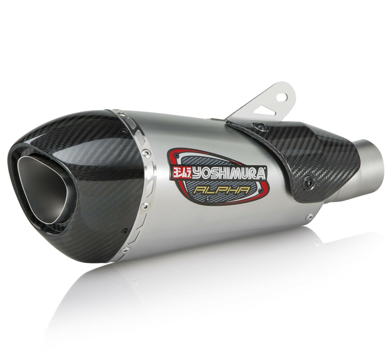 ヨシムラUSA アルファT レース ステンレス 3/4 スリップオン マフラー