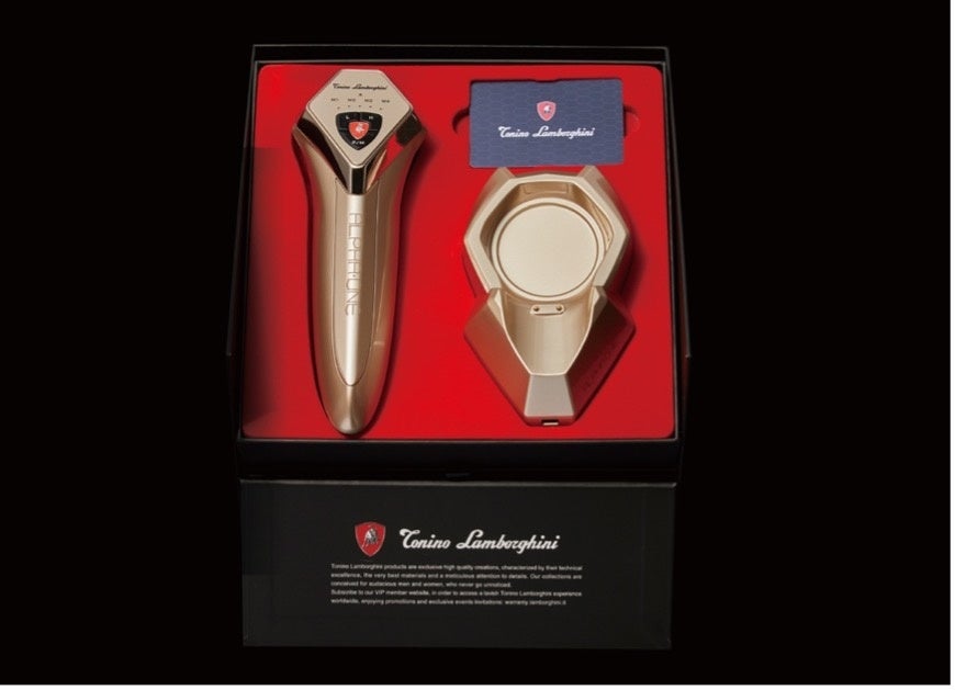 世界初。トニーノ・ランボルギーニとのコラボ美顔器「ALPHA・ONE」が