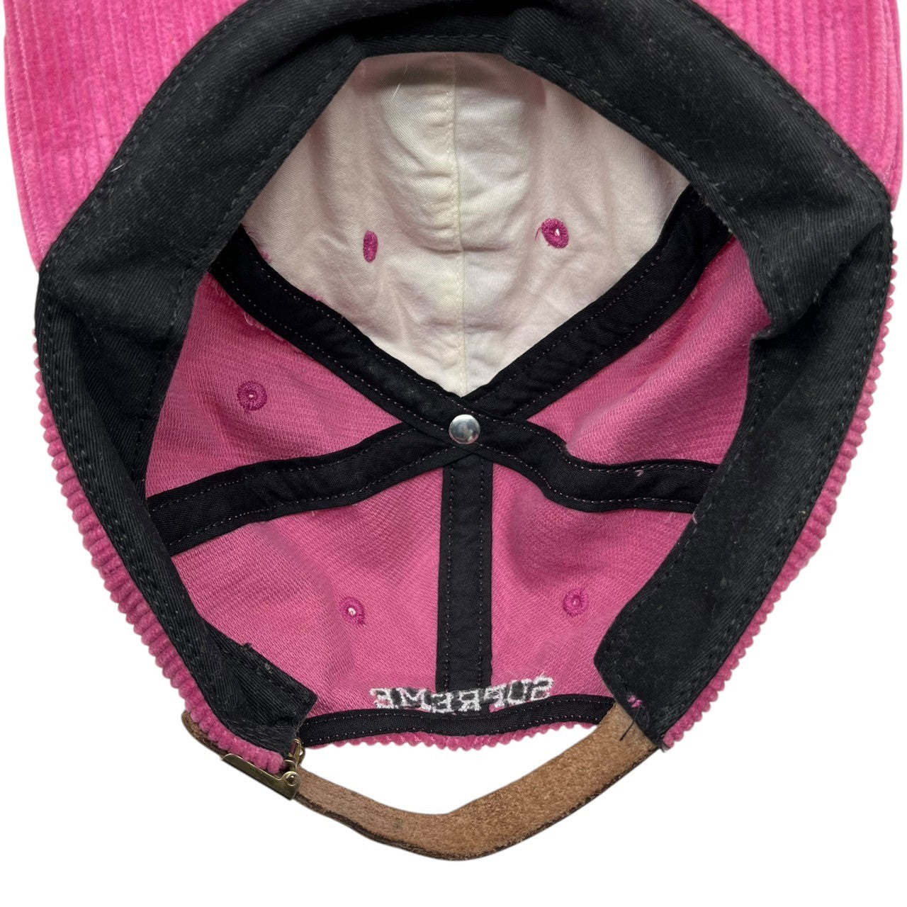 SUPREME(シュプリーム) 17SS CORDUROY S LOGO 6PANEL CAP コーデュロイ