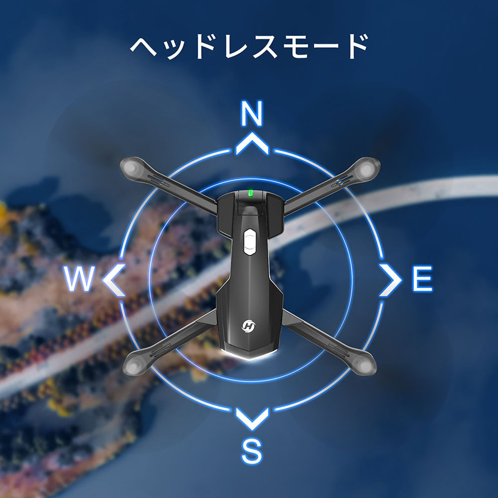 HOLY STONE ドローン カメラ付き 初心者向け 200g未満 1080P HD カメラ