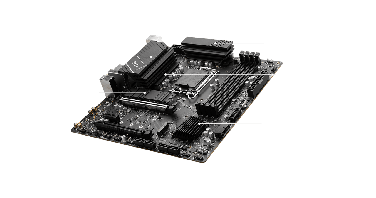 PRO B760M-A WIFI DDR4