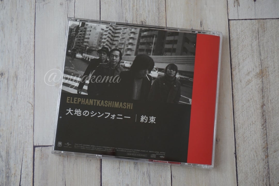 エレカシ CD Sg.『大地のシンフォニー / 約束』(2012.04.25