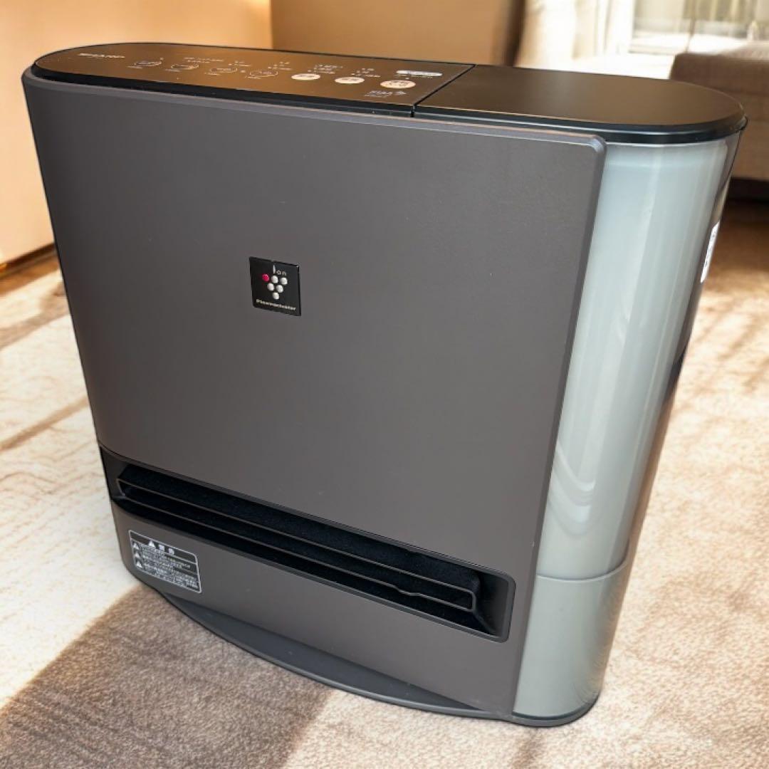 シャープ 加湿セラミックファンヒーター HX-SK12-T HX-SK12-W 加湿セラミックファンヒーター プラズマクラスター 1200W 1