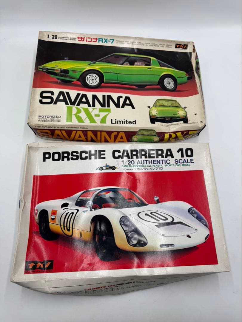 ナガノ　サバンナ　RX-7 ポルシェ　カレラ10 プラモデル 宅配】愛媛県西条市のプラモデル買取実績｜ナガノ「ポルシェ カレラ10