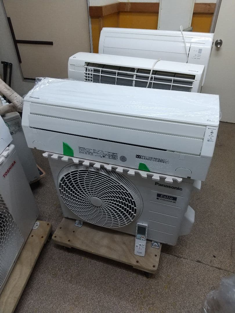 パナソニック６畳エアコン２０２０年分解洗浄済み ☆ジモティ割あり☆ Panasonic ルームエアコン CS＝EX226C-W 2.2kw 16年製