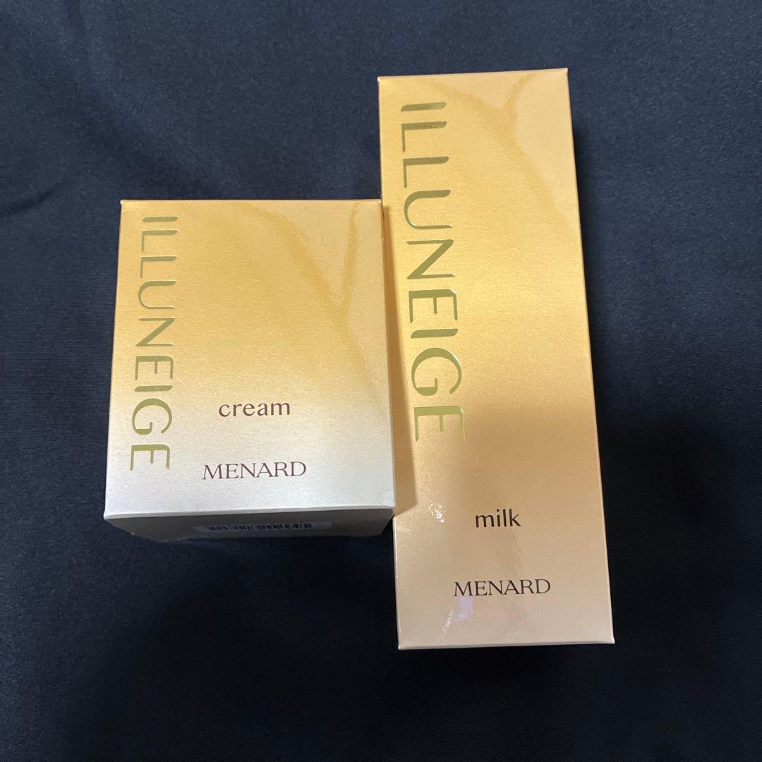 MENARD ILLUNEIGE 乳液・クリーム セット MENARD ILLUNEIGE 乳液・クリーム セット MENARD ILLUNEIGE クリーム