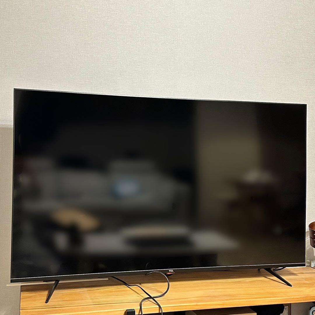 【美品】引き取り限定：TCL 液晶テレビ55V型 4K対応 定価66,000円 55C600U 液晶テレビ [55V型 /4K対応] 【お届け地域限定商品】 TCL