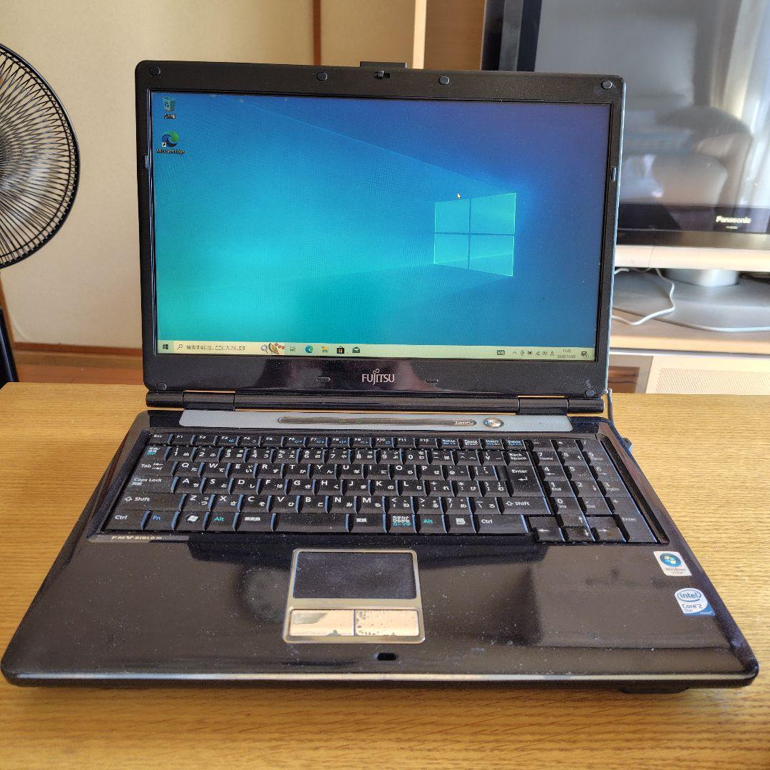 FMV-BIBLO ノートパソコン core2 Windows10 NF/C50