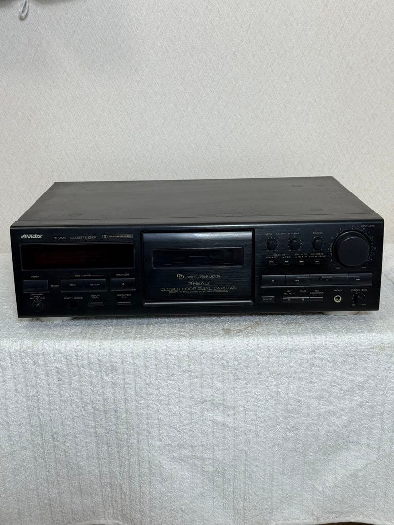 Victor 3ヘッド カセットデッキ　TD-V515 3ヘッドカセットデッキ Victor TD-V515 - メルカリ