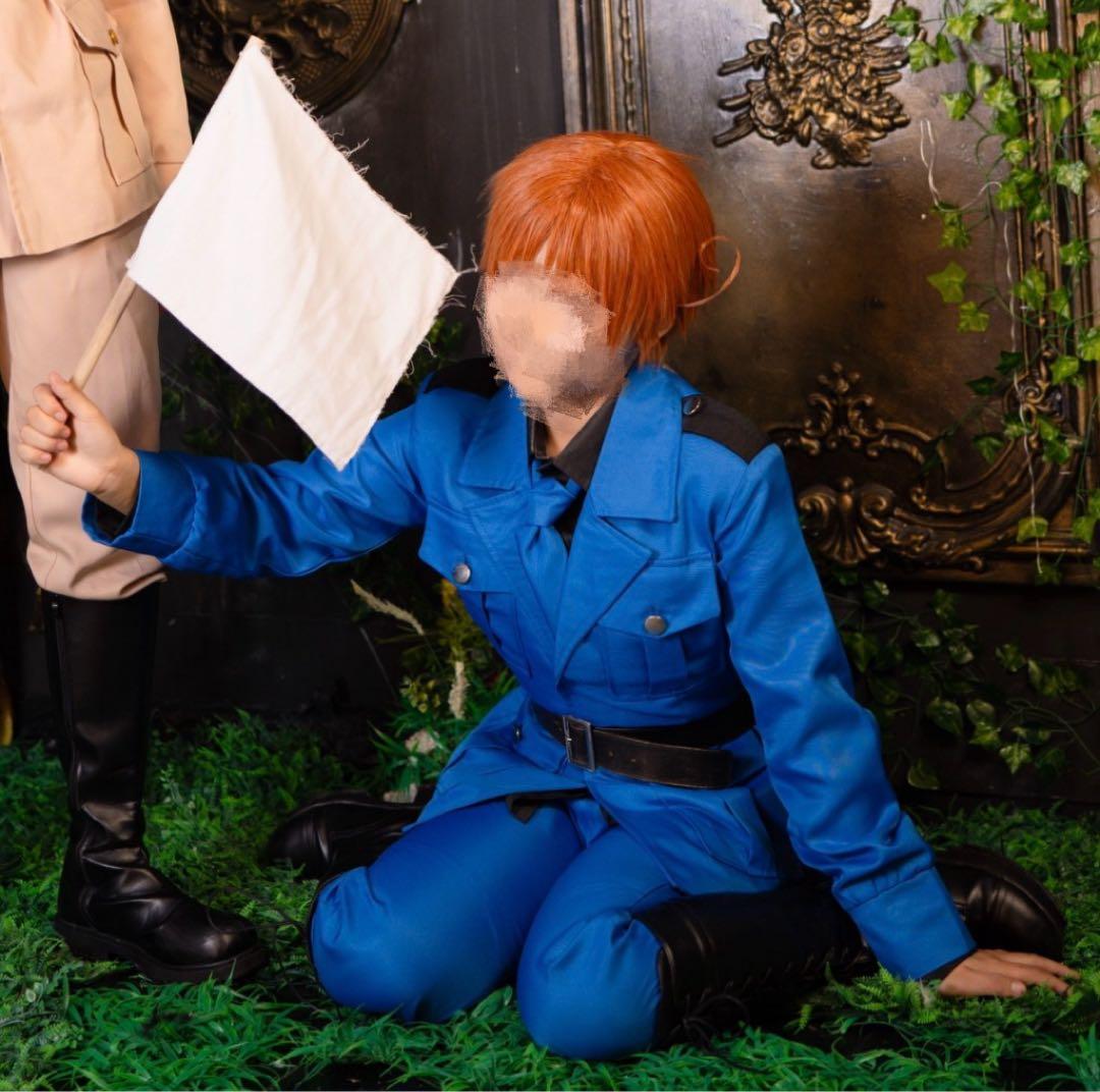 【1/14まで,りお】 ヘタリア イタリア コスプレ 衣装 Amazon.co.jp: 005Axis Powers ヘタリア 北イタリアコスプレ衣装(女性S