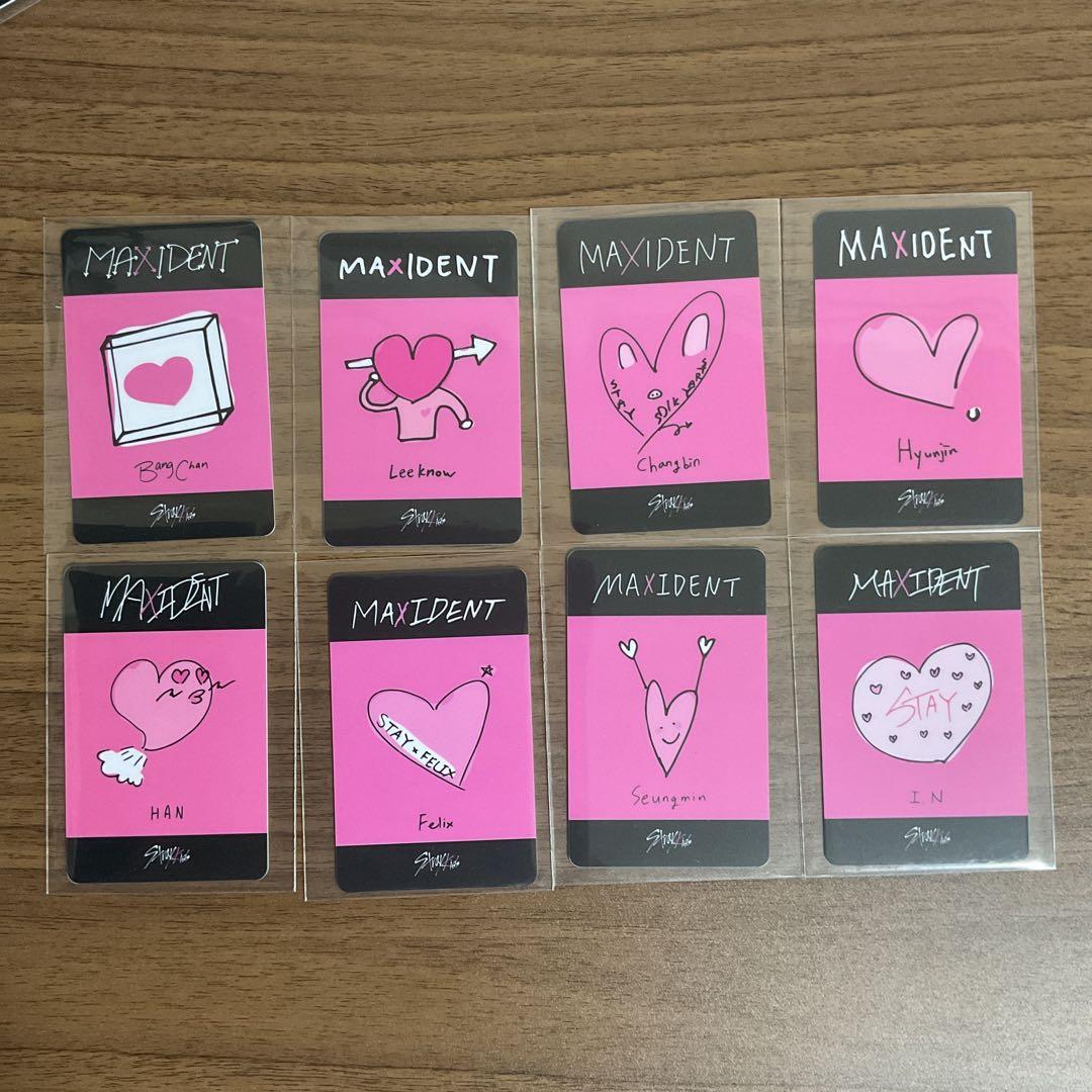 MAXIDENT 店舗特典 トレカ ラキドロ【8枚まとめ売り】 本日よりTXTラキドロを開始しました🫶🏻🩶 見本以外のトレカも含まれ