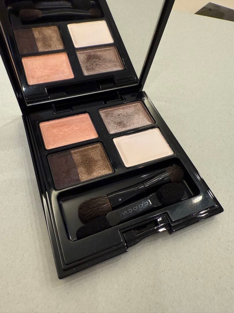 スック ブレンドカラーアイシャドウ　11 姫珊瑚 試してみた】SUQQU ブレンド カラー アイシャドウの人気色