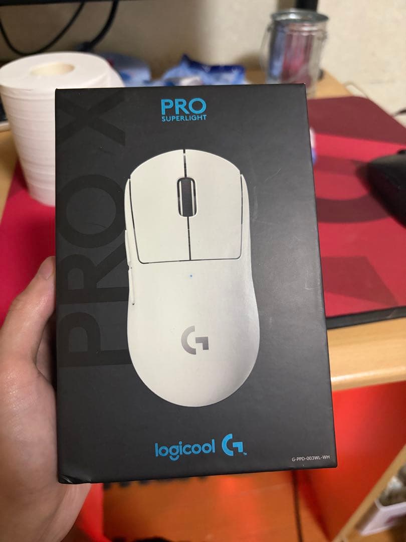 logicool PRO X SUPERLIGHT ホワイト ロジクールG Pro X Superlightワイヤレスゲーミングマウス