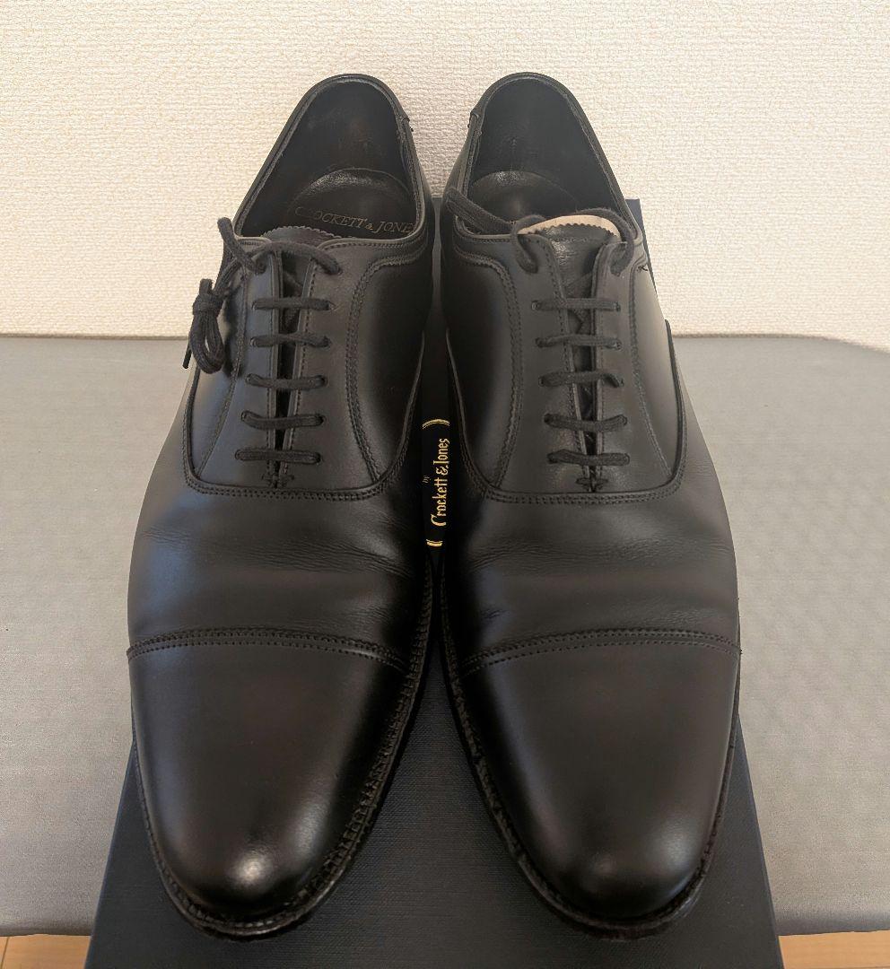 靴 Crockett and Jones Redhill UK7.5D CROCKETT&JONES】クロケット&ジョーンズ レッドヒル カーフ ブラック