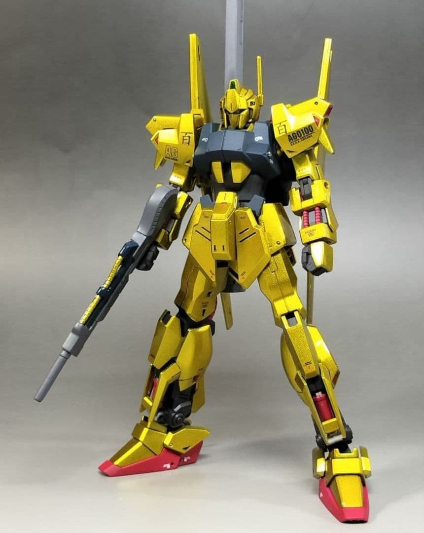 【タイムセール！早い者勝ち】1/144HGUC百式リバイブ改修塗装済完成品 ガンプラレビュー！HGUC 百式 リバイブ 合わせ目、製作時間 ｜ ワクガン！