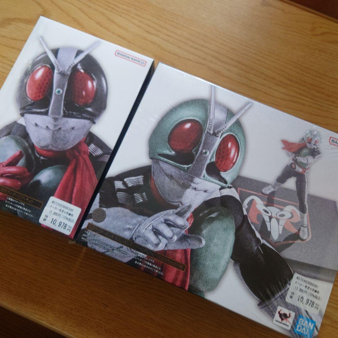 真骨彫　仮面ライダー新1号　新2号　セット　新品未開封 S.H.Figuarts（真骨彫製法） 仮面ライダー新2号 | 魂ウェブ