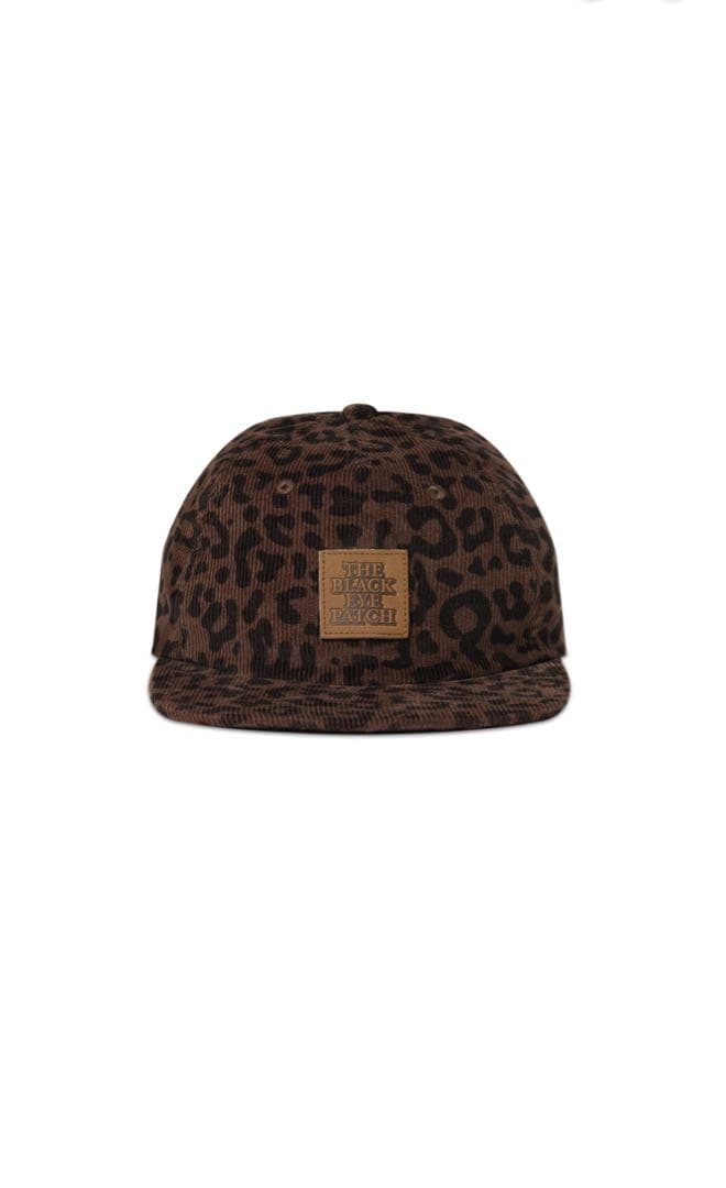 THE BLACK EYE PATCH ヒョウ柄キャップ 即売り切れてます オーサカキャップ（ヒョウ柄／ブラック） | 株式会社ヘソプロダクション