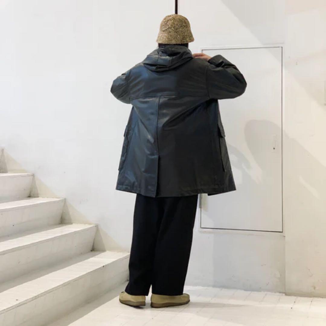 CCU ARIO ARIO DUFFLE COATレザーダッフルコート サイズ2 - メルカリ
