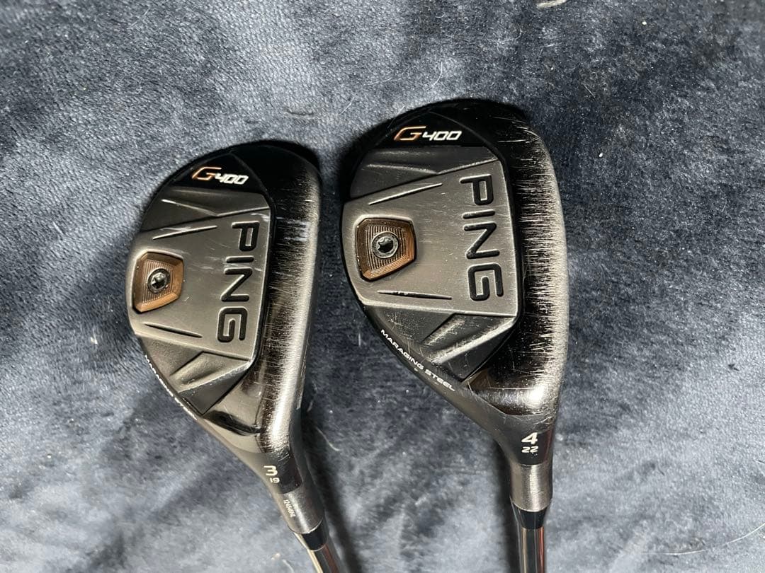 PING G400 ユーティリティクラブ 3番 4 番2本セット G400ハイブリッド│CLUB PING【PINGオフィシャルサイト】