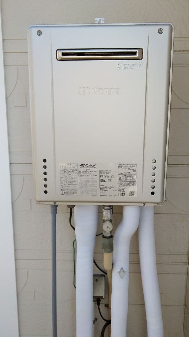 ガス給湯器設置工事（基本設置のみ)（給湯器別途) ガス給湯器の型番・品番の場所、調べ方 | 生活堂