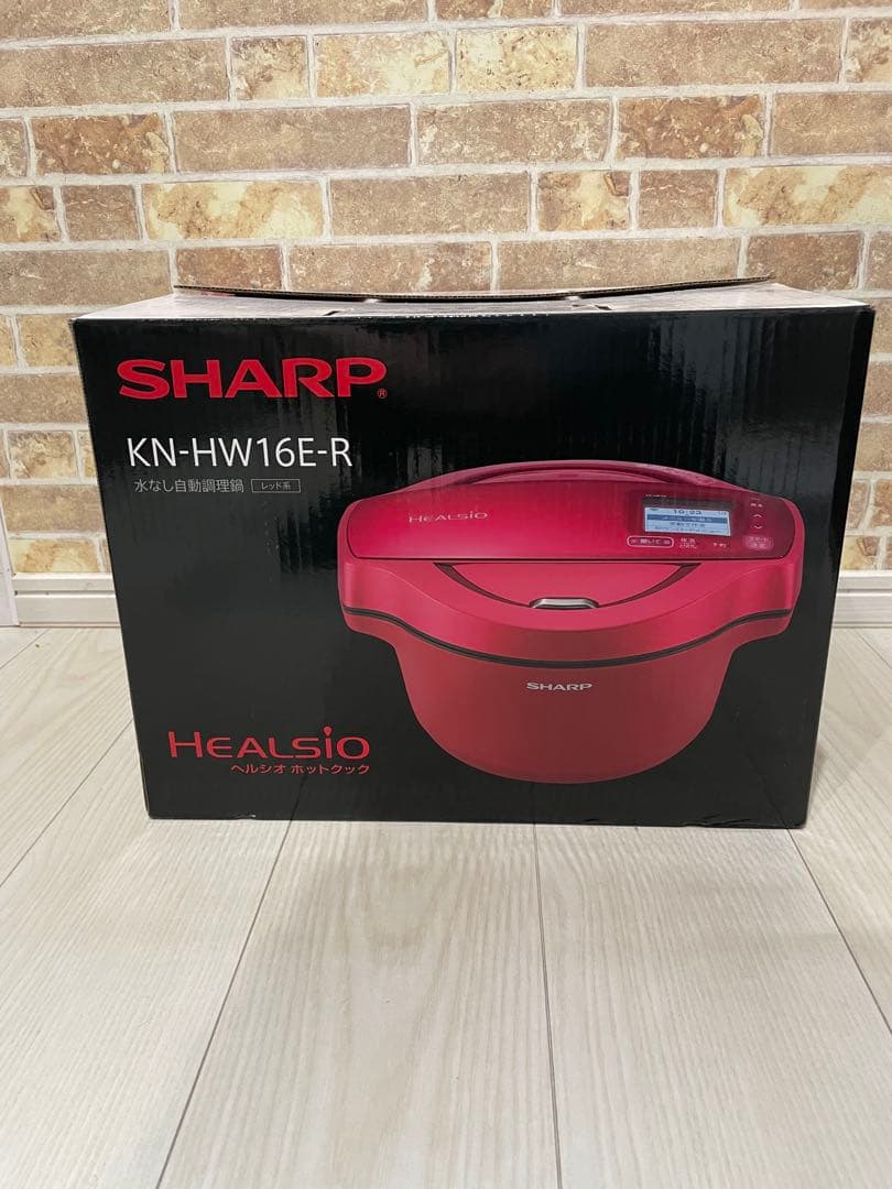 SHARP KN-HW16E-R 電気圧力鍋 レッド 格安レンタル] SHARP（シャープ） ヘルシオ ホットクック 電気無水鍋