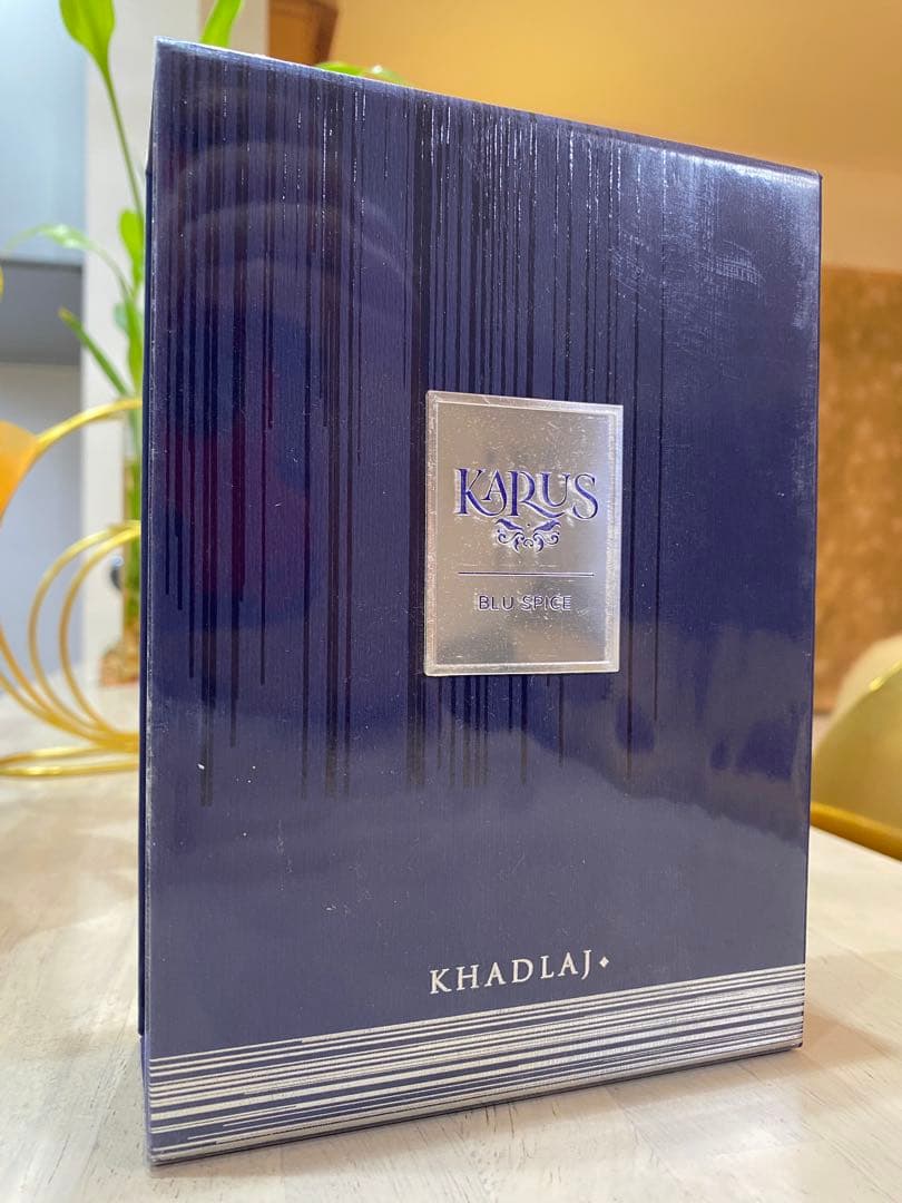 香水(男性用) Khadlaj Karus Blu Spice Amazon.com : KHADLAJ PERFUMES Karus Blu Spice Eau de Parfum Spray